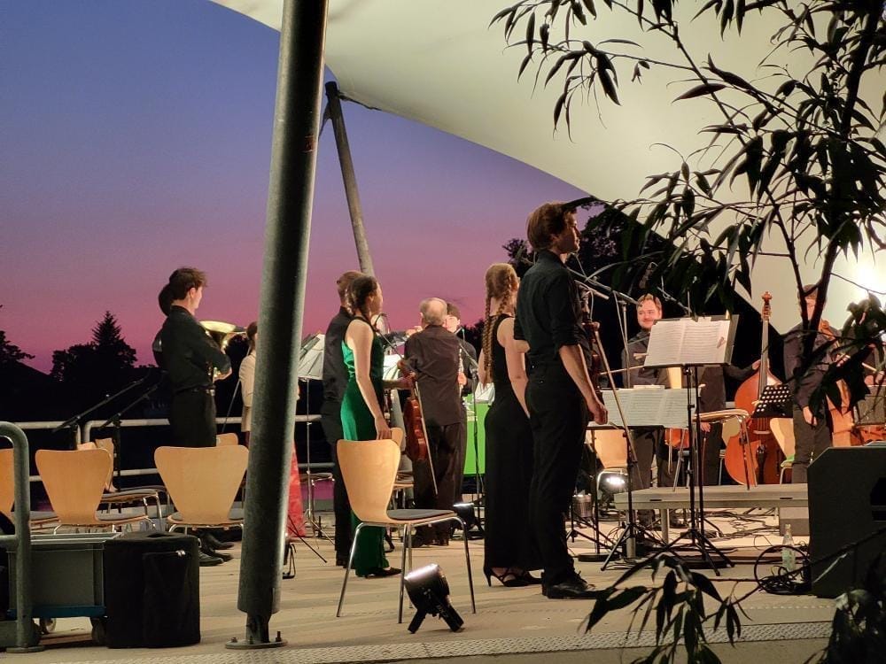Open-Air an der Flussbühne Roding